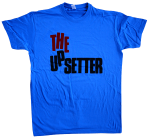 ORIGINAL Royal blue Upsetter tribute tee..