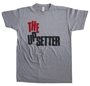 the Upsetter tribute tee exclusively at bloodsweatandtees